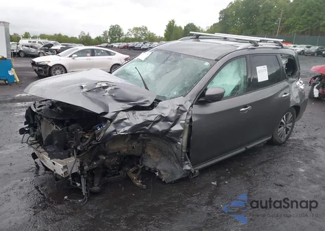 2018 Nissan Pathfinder Sv z USA, uszkodzony, nr VIN 5N1DR2MM9JC603251